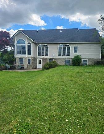 Walk-out basement apartment over-view with patio