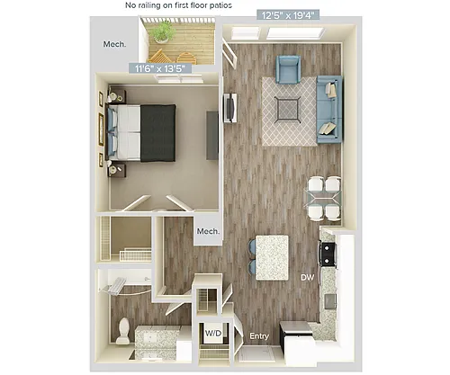 Floor plan Furnished-f-AM19-800