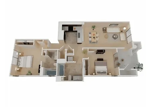 Floor plan Palmetto