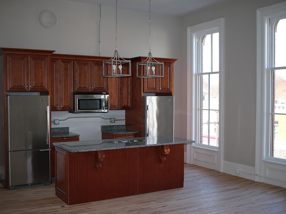 Kitchen with two refrigerators