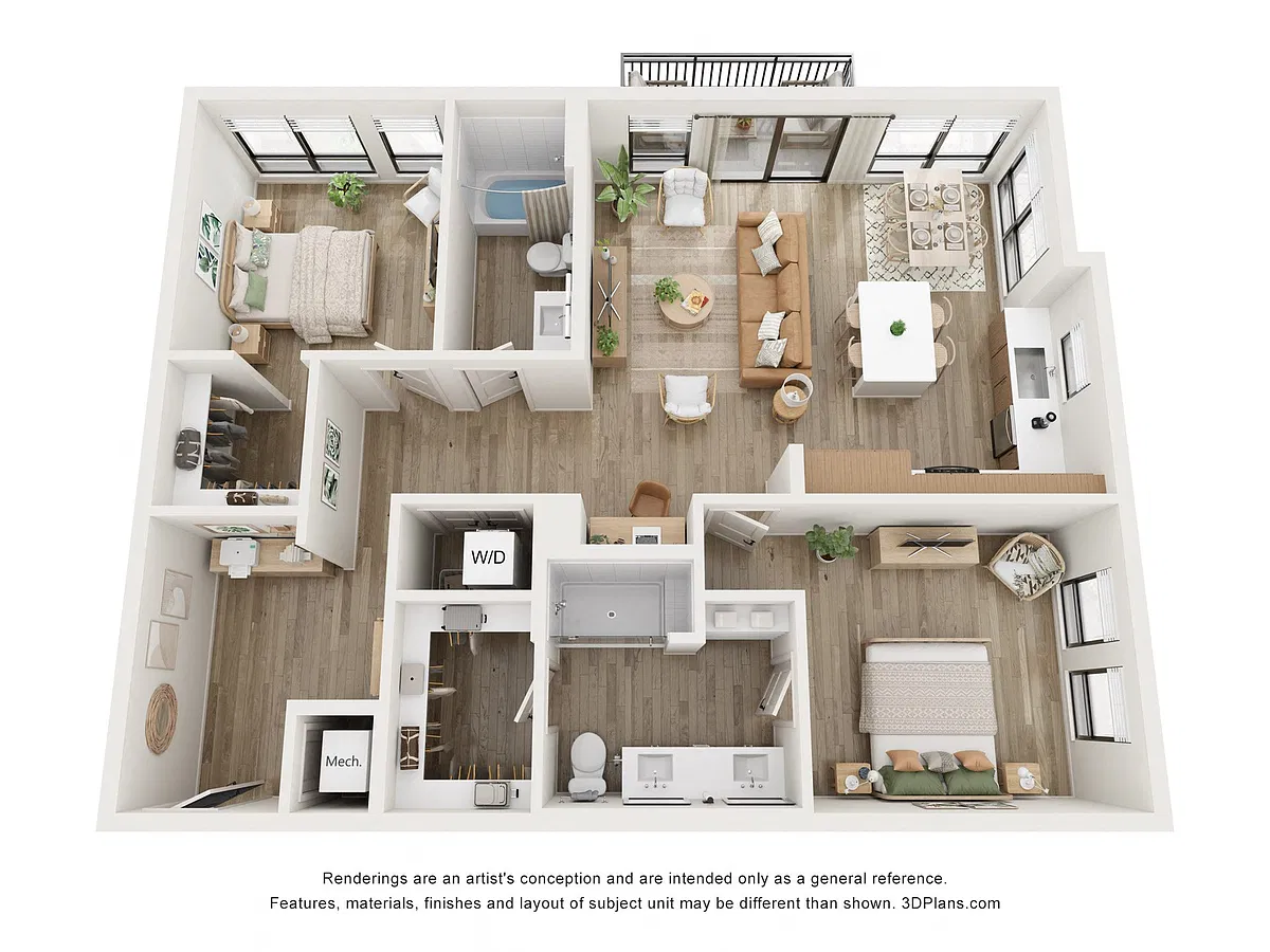 Floor plan B2
