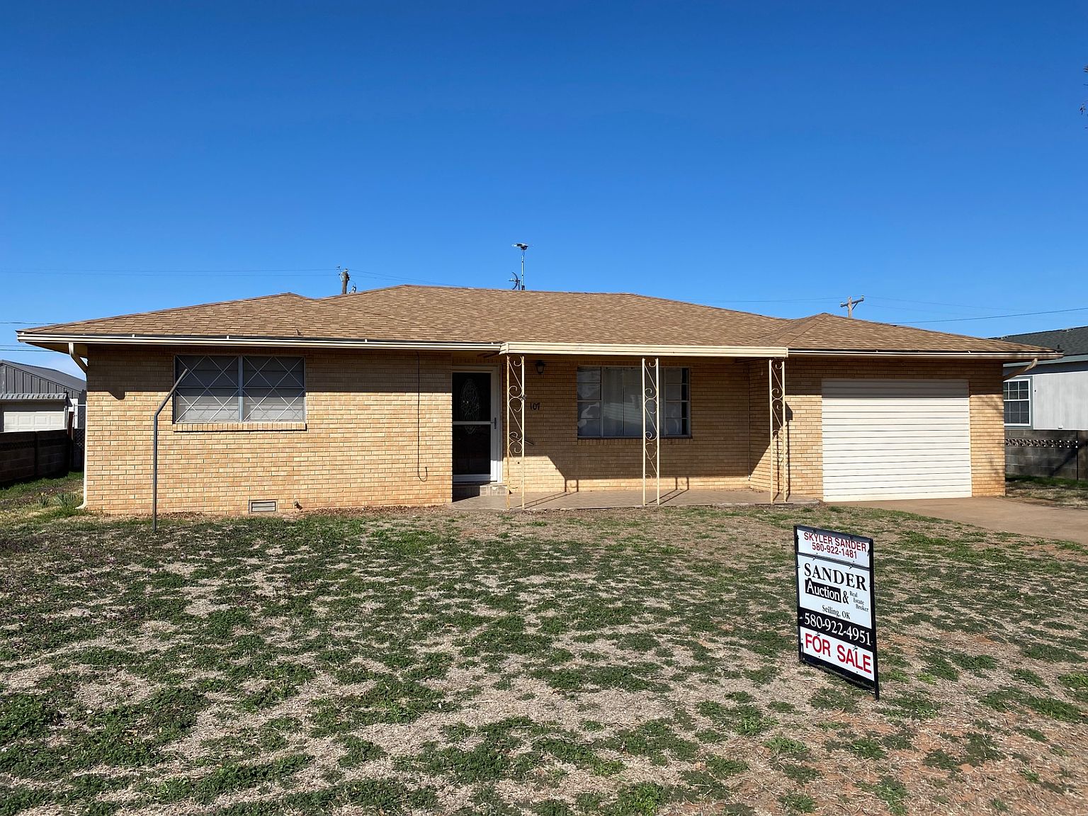 107 N Locust St, Seiling, OK 73663 Zillow