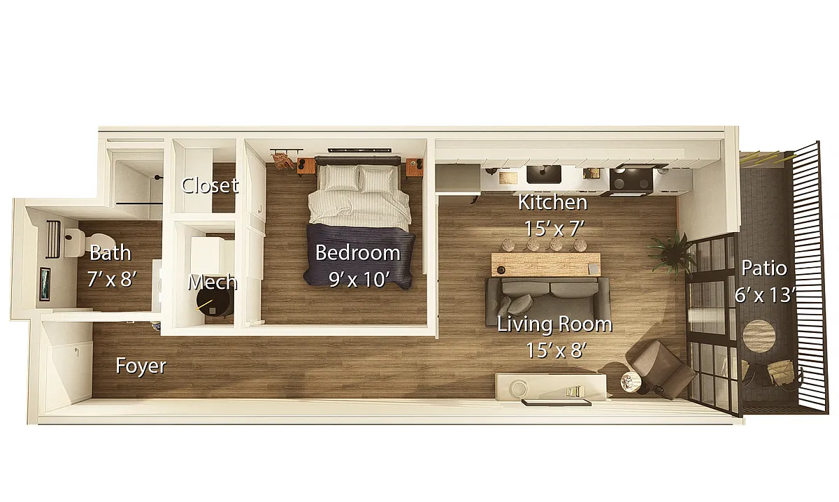 Floor plan Vernon