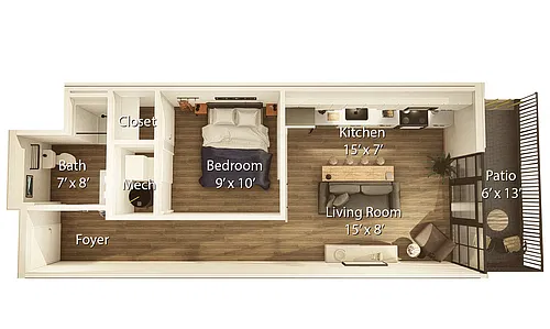 Floor plan Vernon