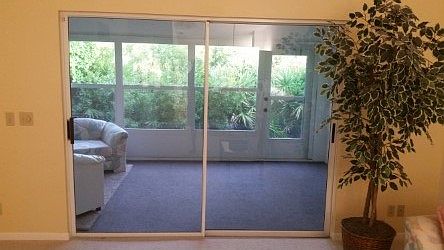Finished sun room w AC