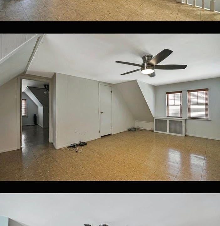 Unit prior to renovations (in progress)