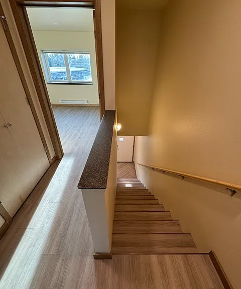 Stairwell and Master Bedroom