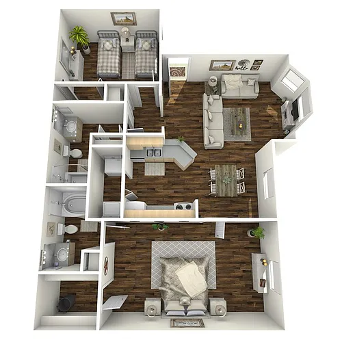 Floor plan B2