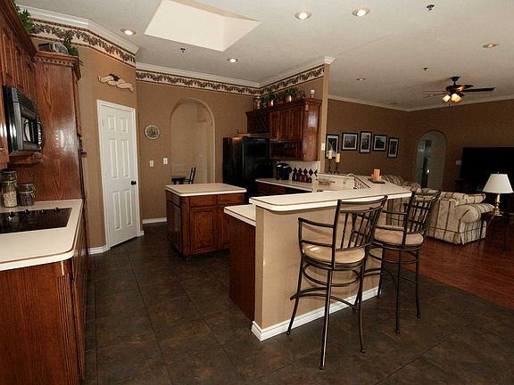 KITCHEN...Tile Floor And Bac