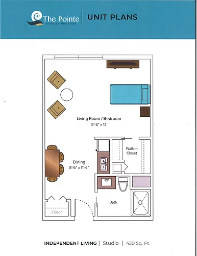Floor plan Studio
