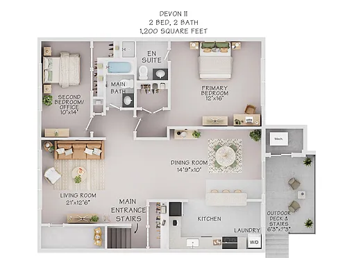 Floor plan Devon II