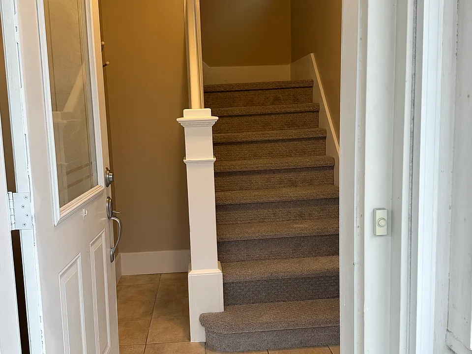 Entrance to upstairs unit