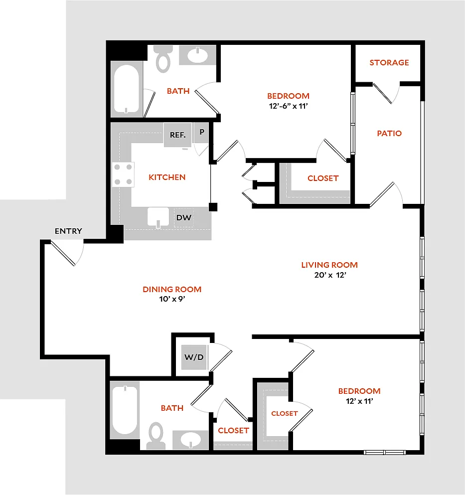 Floor plan Plan 2D