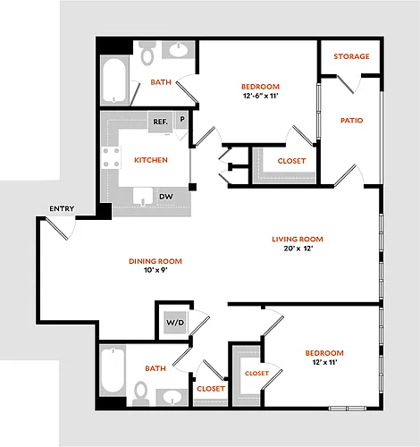 Floor plan Plan 2D