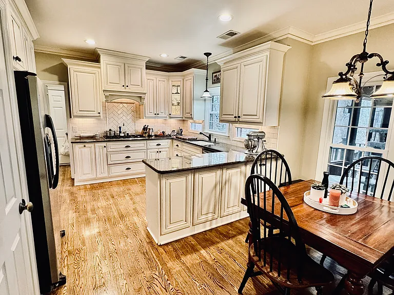 Kitchen as you enter through living room