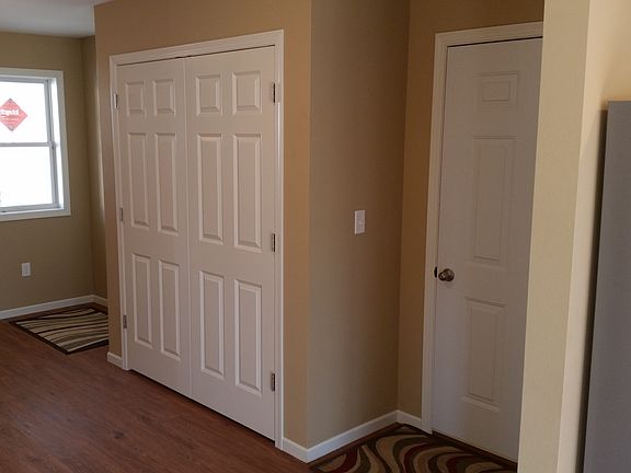 coat closet/door to garage