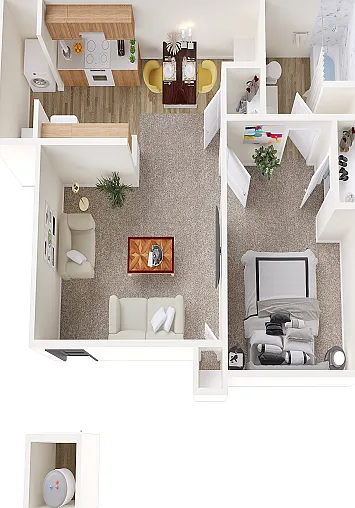 A1 floor plan Tinker on Forty8