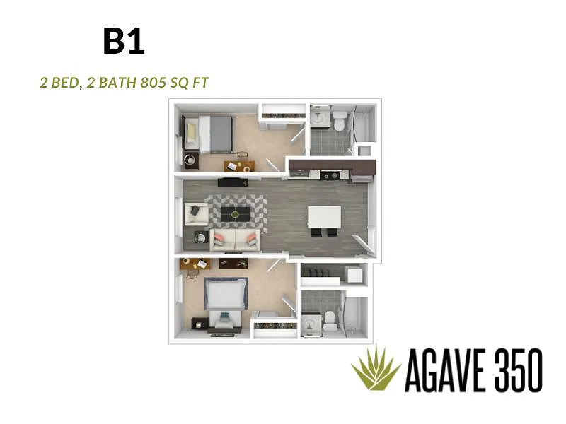 Floor plan B1