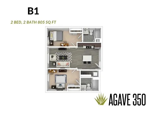 Floor plan B1