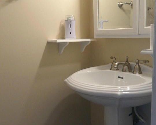 Convenient 1st Floor Half Bath