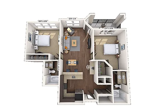 Floor plan Bungalow