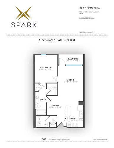 Floor plan Luminary 1.1