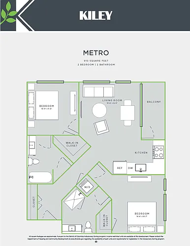 Floor plan Metro