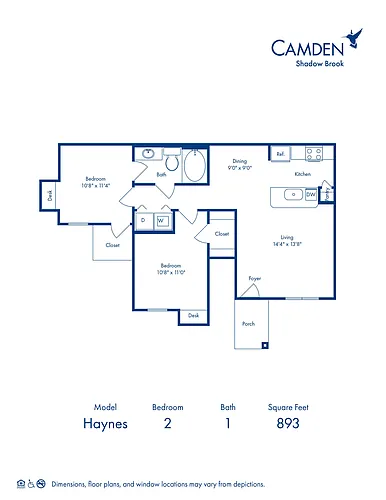 Floor plan Haynes