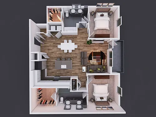 Floor plan B2