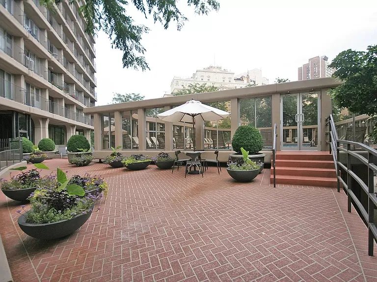 Part of Pool area & gazebo