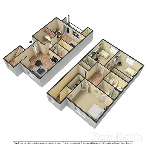 Floor plan 2 Bedroom