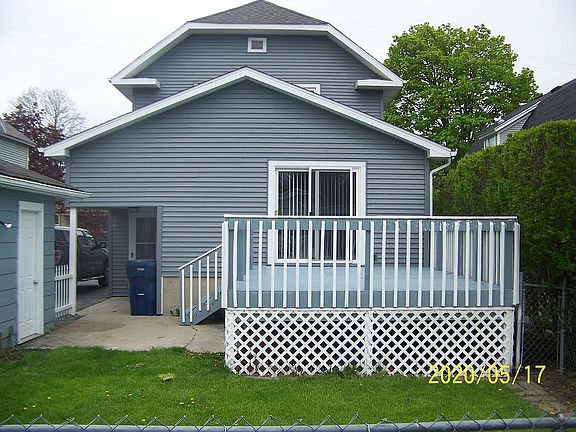 Rear-view of home