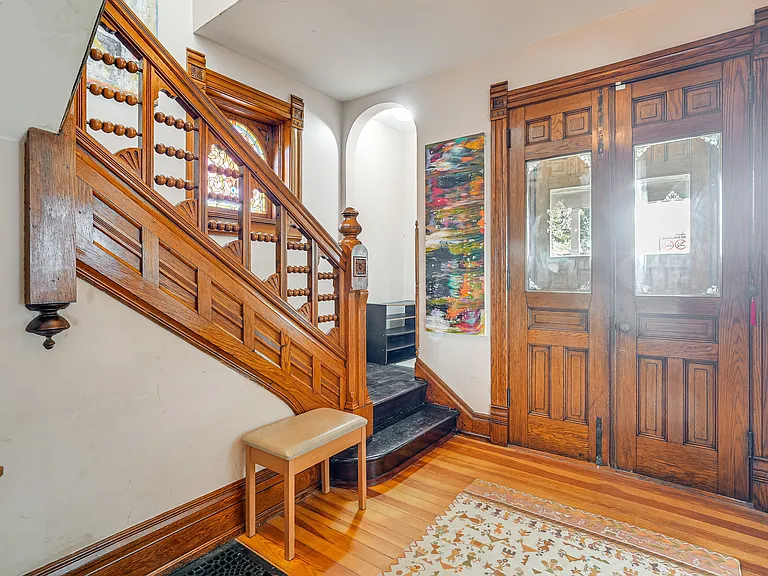 Entry Foyer with stairs to go up to 2nd floor