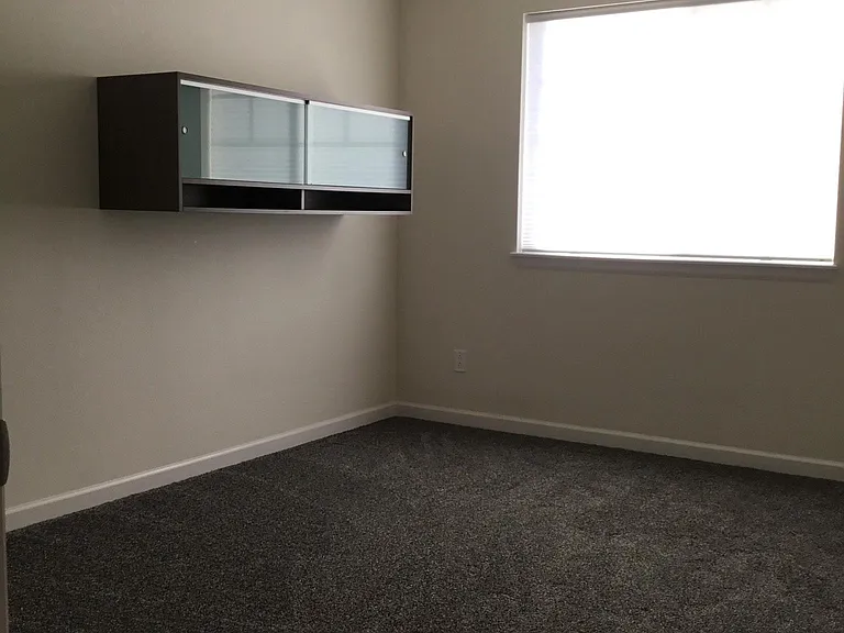 Bedroom 3 upstairs with handy wall storage