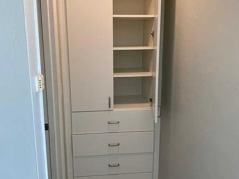 Built In Storage In the Hall