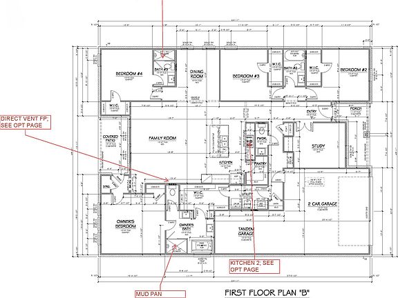 The Austin floor plan by Kindred Homes
