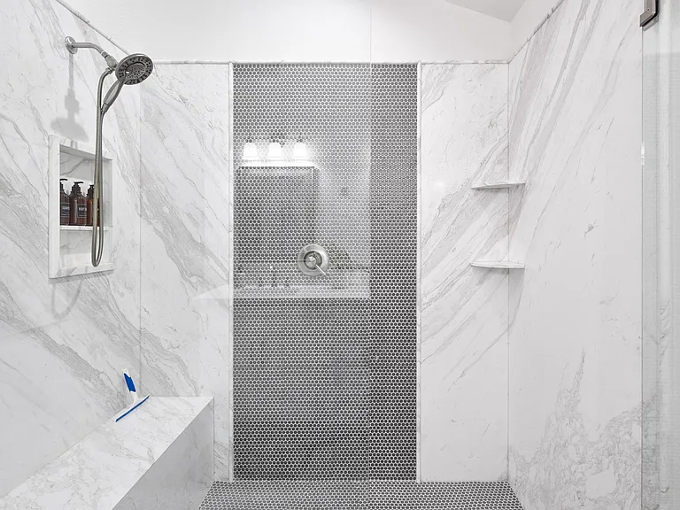 Huge Roll-In Shower