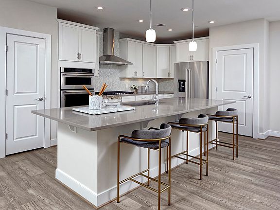 Gourmet Kitchen Located at The MetroPark at Arrowbrook in the New Finn Condo.