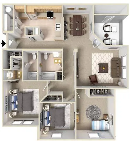 Floor plan Clermont