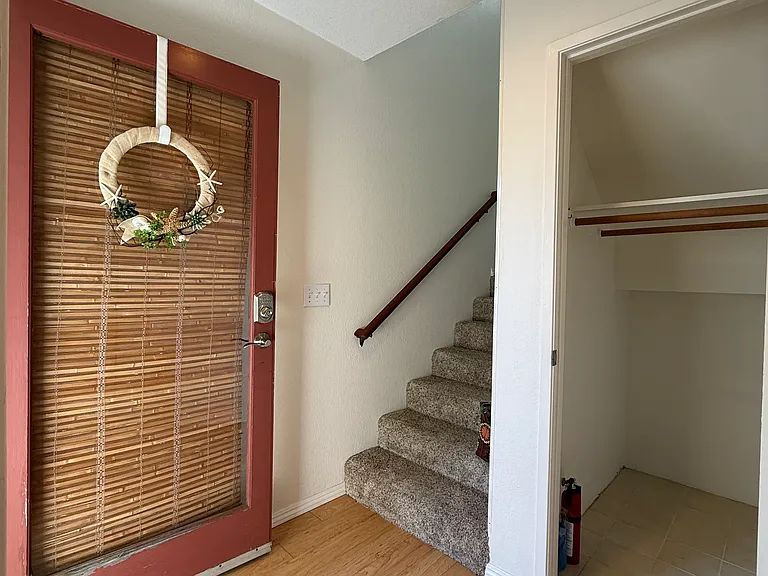 Front Entry and closet