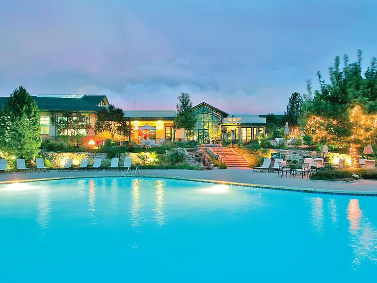 Sparkling pools