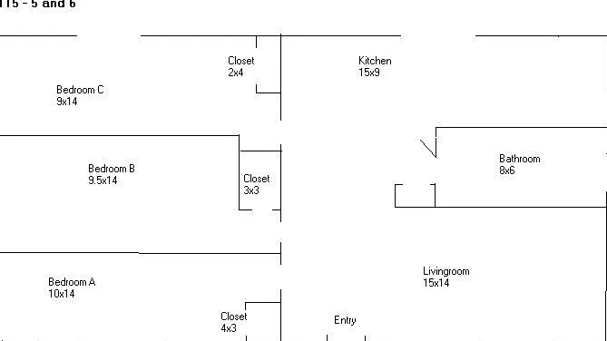2 bed, 900 sqft, $825 — Photo 2