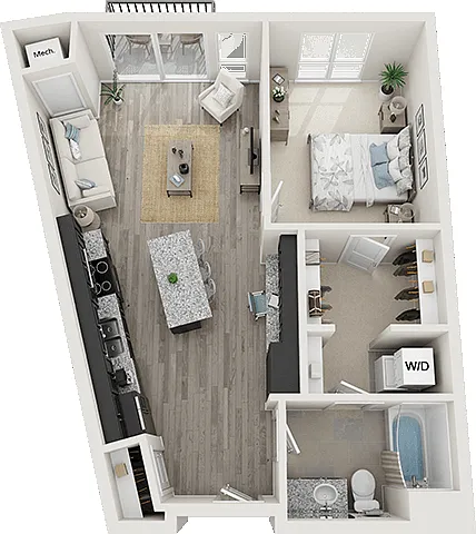 Floor plan Plan M