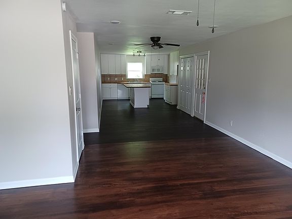 Open concept looking toward kitchen