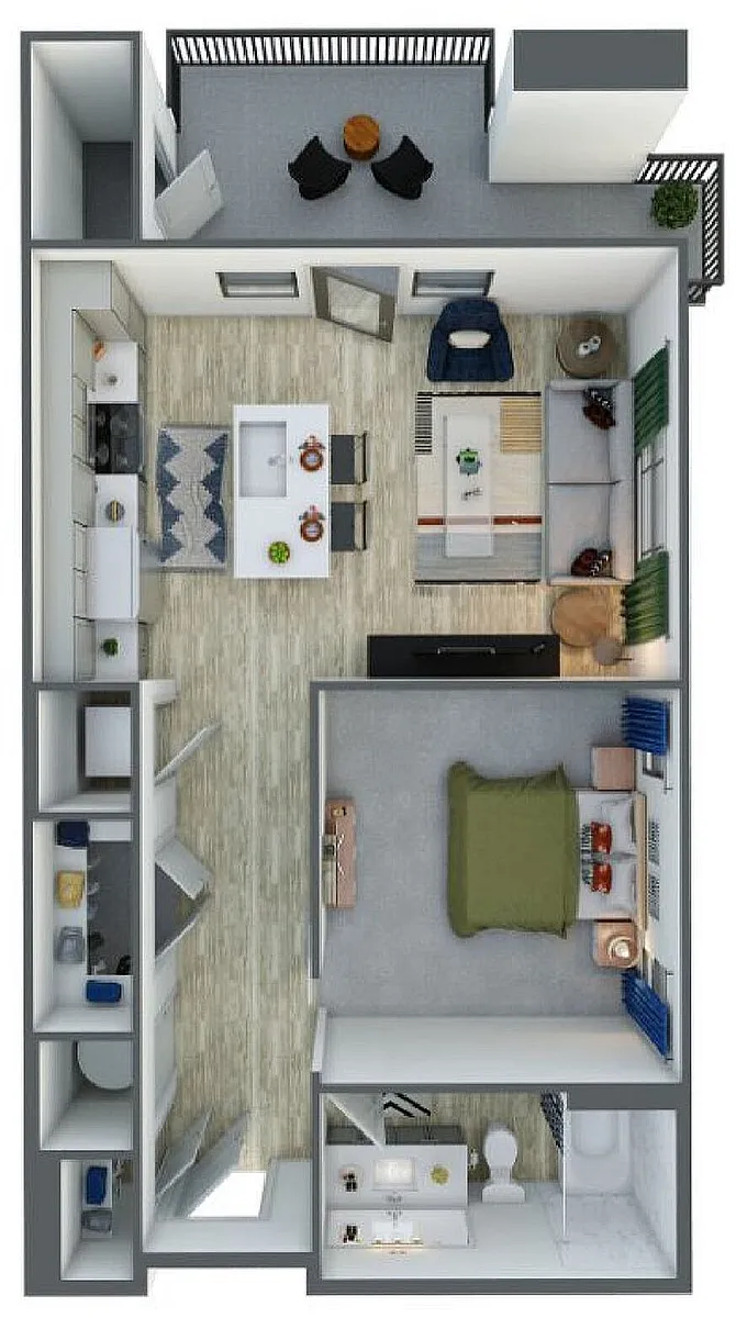 Floor plan A2B