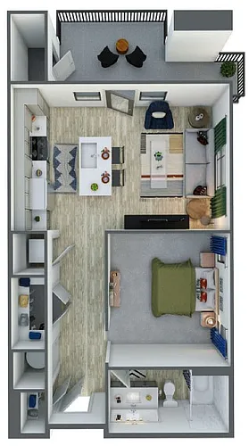 Floor plan A2B