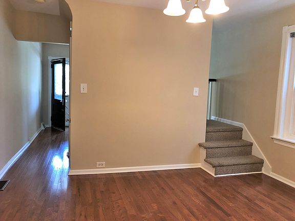 Hardwood floors and new carpet on the 2nd floor now