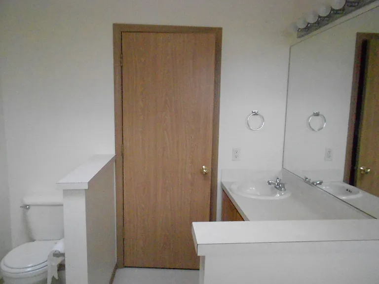 Door to walk-in closet