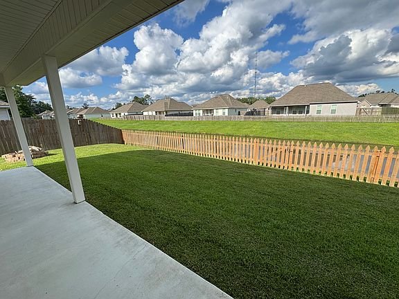 Backyard w/ pond views