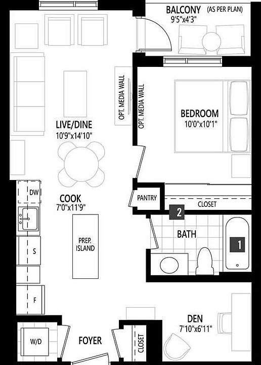 2nd image of 95 Dundas St W #308
